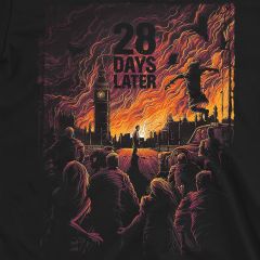 28 days later movie tribute tee sm