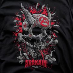 Arakain Skull Demon – Czech Heavy Metal Band T-Shirt