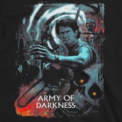 army of darkness ashs battle t-shirt sm