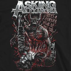Asking Alexandria American Heavy Metal Hardcore Rock Music Band Cool Tee T-Shirt