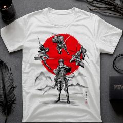 Attack on Titan T-Shirt – Survey Corps Rising Sun Art 🌅🗡️