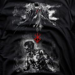 Berserk T-Shirt – Dark Guts Art | Anime Graphic Tee 🗡️