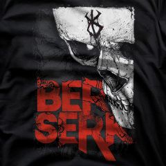 Berserk T-Shirt – Sacrificial Skull Mark Art 🔻💀