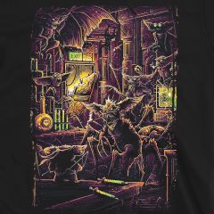 chaos gremlins joe dante classic graphic t-shirt sm