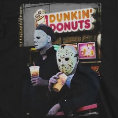 Coffee Тime Michael Myers Jason Voorhees T-Shirt