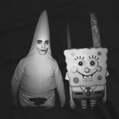 Eggward Skin of a killer Sponge Bob Weird T-Shirt