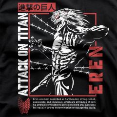 Eren – Rage Titan T-Shirt / Attack on Titan ⚡