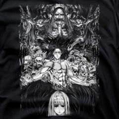 Eren Yeager & Ymir – Attack on Titan T-Shirt ⚔️🌑