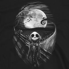 gothic noel scream before christmas t-shirt sm