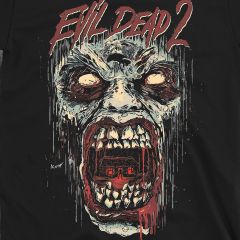 groovy horror necronomicon legacy evil dead 2 t-shirt sm