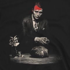 hannibal lecter mads mikkelsen t-shirt sm