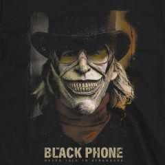 haunting whispers the black phone movie t-shirt sm