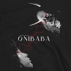 in the darkness demons await onibaba t-shirt sm