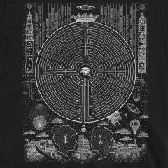 Labyrinth of Consciousness: The Journey to Enlightenment T-Shirt
