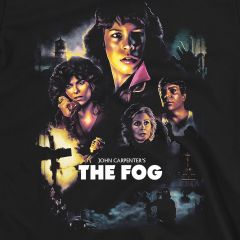 lock your doors there is something in the fog t-shirt sm