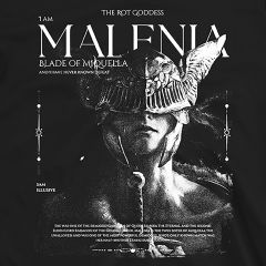 Malenia Blade of Miquella T-Shirt – Elden Ring Vintage Dark Fantasy Shirt