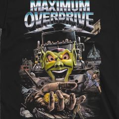 maximum overdrive 80s horror movie t-shirt sm