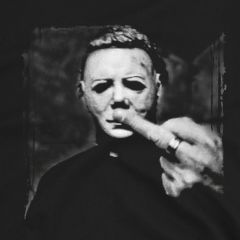 Middle Finger T-Shirt Horror Legend Michael Myers