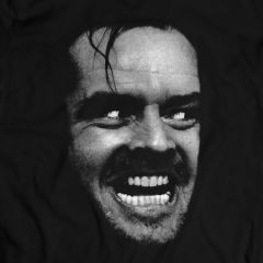 The Shining Jack Nicholson T-Shirt Here's Johnny