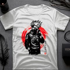 Naruto – Sumi-e Kakashi Sensei T-Shirt 🖌️🔥