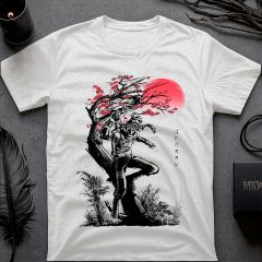 Naruto T-Shirt – Kakashi Hero of the Sharingan Sakura Art 🌸👁️