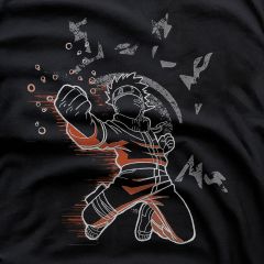 Naruto T-Shirt – Neon Chakra Strike Naruto Art ⚡🔥