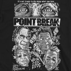 point break coastal heist t-shirt sm