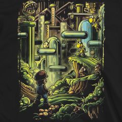 Psycho Mario In SuperMarioWorld T-Shirt