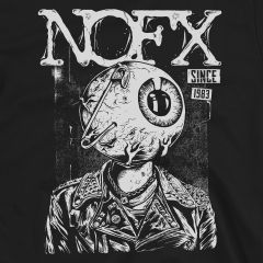 punk rebellion anarchy nofx t-shirt sm