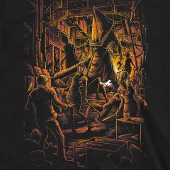 pyramid head attacks silent hill t-shirt sm