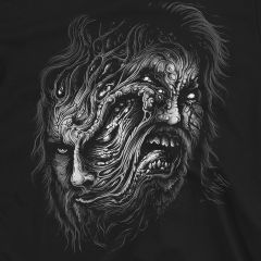 shape of fear graphic tribute the thing t-shirt sm