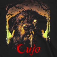 stephen king master of horror cujo film t-shirt sm