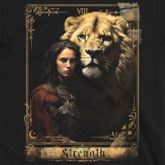 Strength Tarot T-Shirt | Mastering the Inner Power