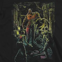 survival horror police vs mutant resident evil t-shirt sm