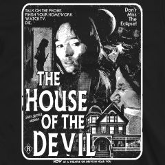 the house of the devil midnight horror t-shirt sm