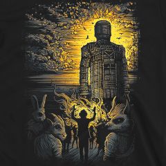 the wicker man rituals of fear graphic edition t-shirt sm