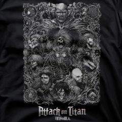 Titan Legacy T-Shirt – United Titans Artwork / Attack on Titan ⚡