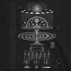 Tree of Life: Harmony of the Cosmos and Humanity T-Shirt