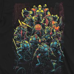 turtle power dynamic quartet edition tmnt t-shirt sm